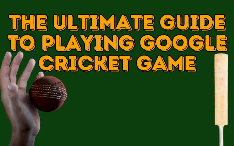 google cricket game